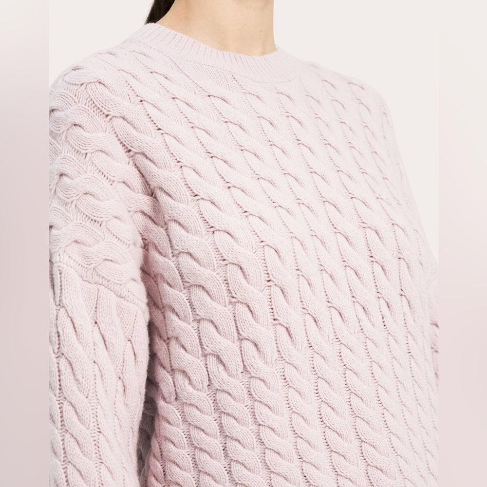 THEORY
Karenia beautiful cable-knit wool and cashmere-blend - Picture 10 of 10